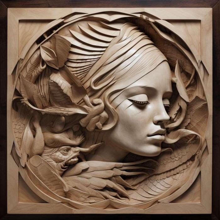 نموذج ثلاثي الأبعاد لآلة CNC 3D Art 